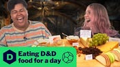 We ate like D&D characters for a day and lived!