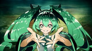 Hatsune Miku MTG Secret Lair promo video screenshot