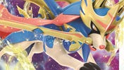 Zamazenta artwork from Crown Zenith expansion for The Pokémon TCG.